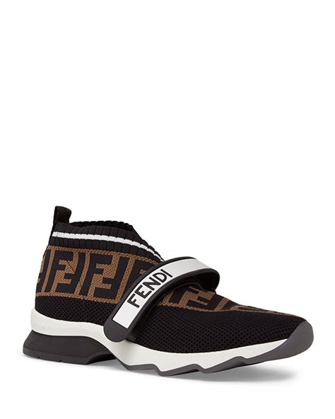 fendi rockoko sneakers|fendi rockoko ff knit sneakers.